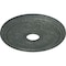 Ekena Millwork Diane Ceiling Medallion (Canopies up to 5 3/8"), 18"OD x 3 5/8"ID x 1 1/8"P, Athenian Green Crackle CM18DIAGC - alternate 4